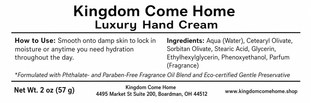 Pumpkin Soufflé Luxury Hand Cream