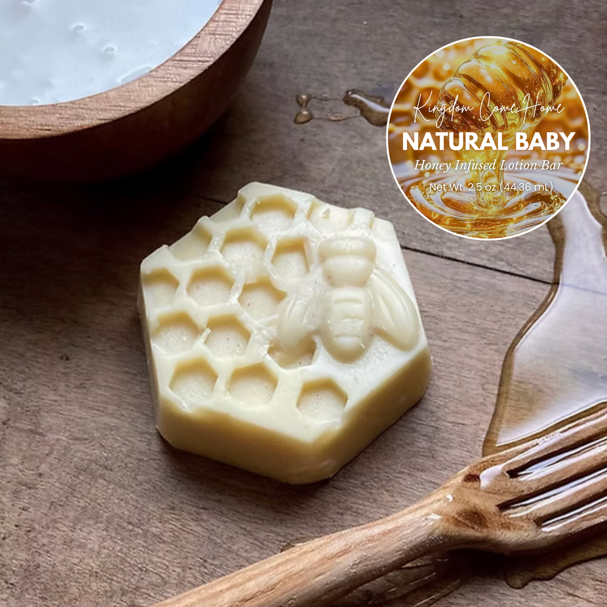 Natural Baby - Honey Infused Lotion Bar