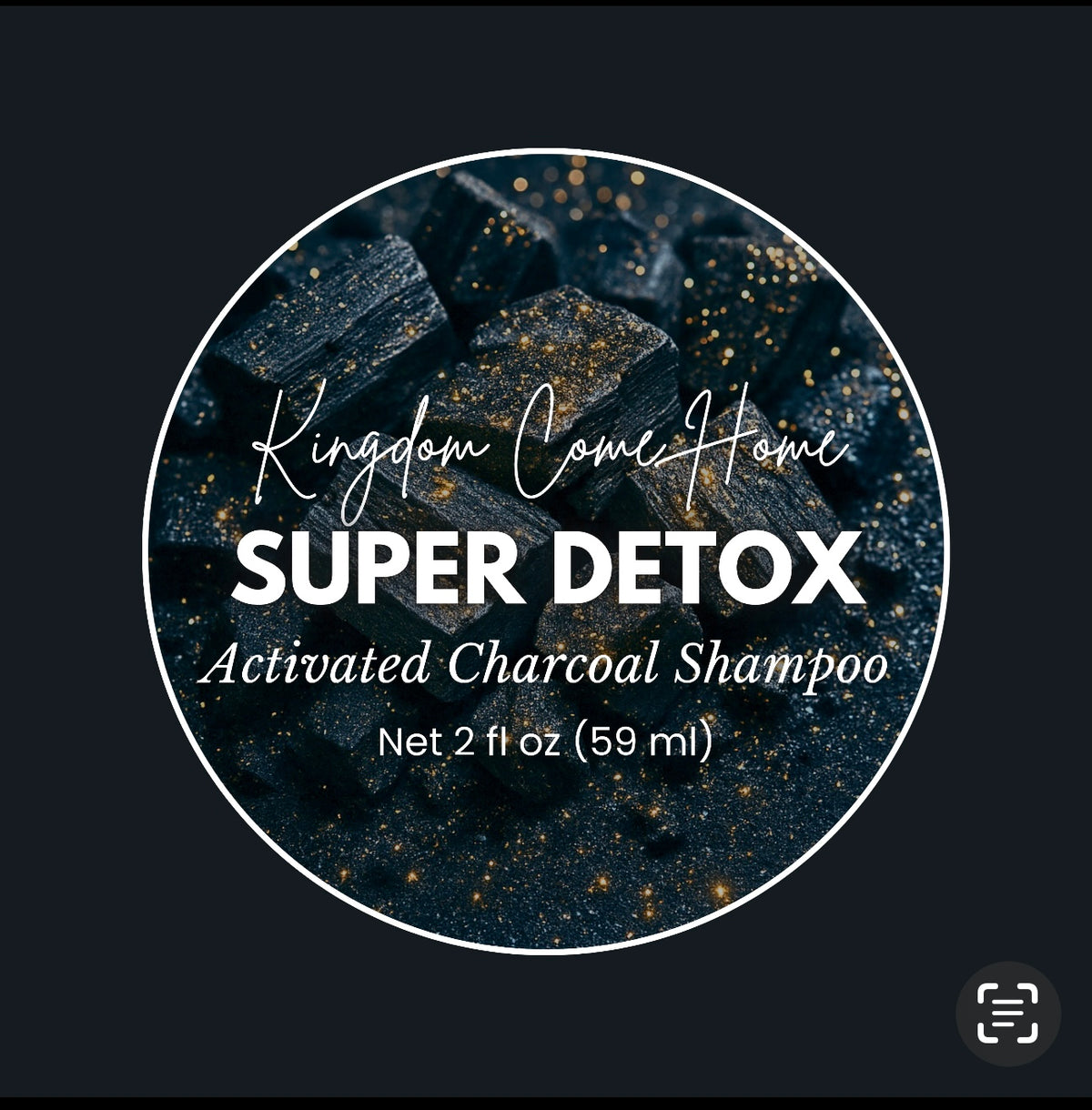 Super Detox Shampoo - with Activated Charcoal