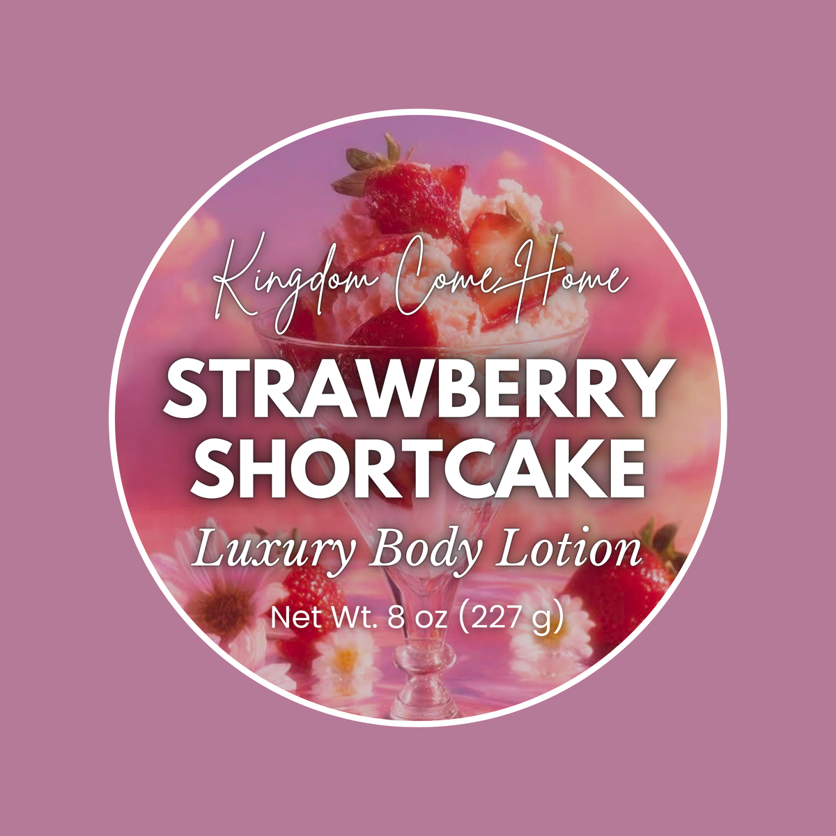 Strawberry Shortcake Luxury Body Lotion