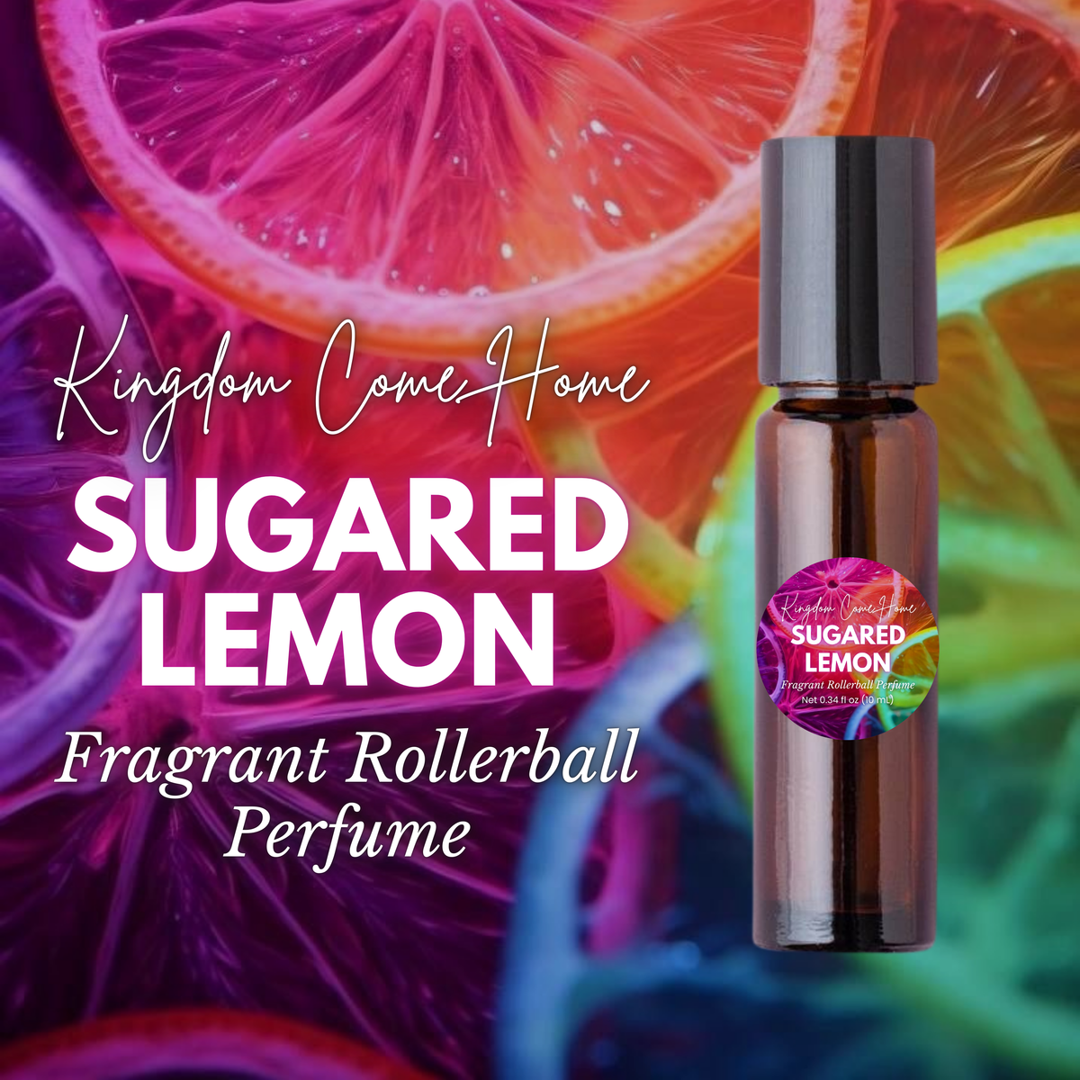 Sugared Lemon Luxury Perfume Oil