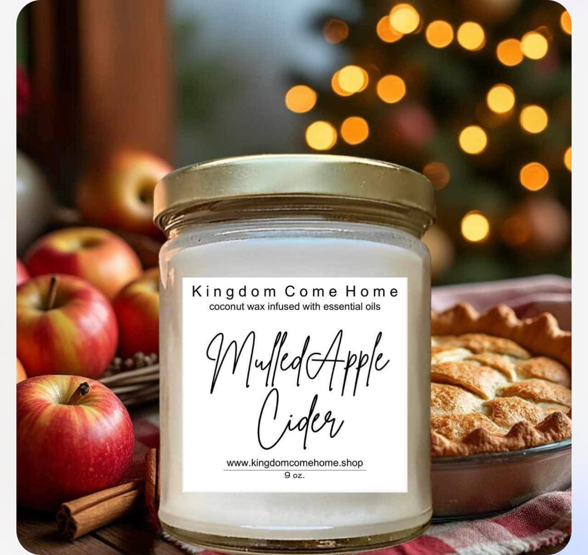 Mulled Apple Cider - The Clean Candle