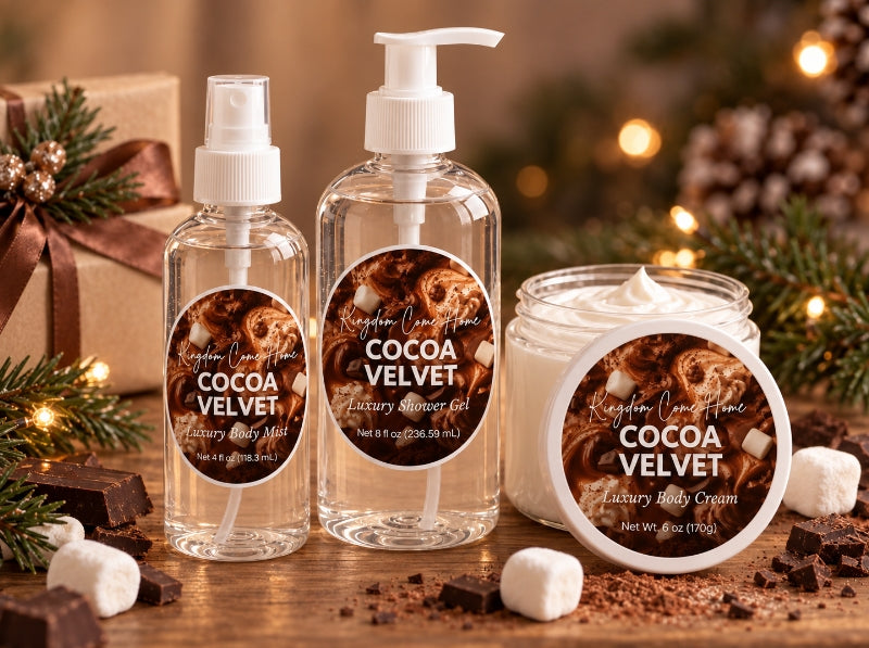 Cocoa Velvet Luxury Bath Collection