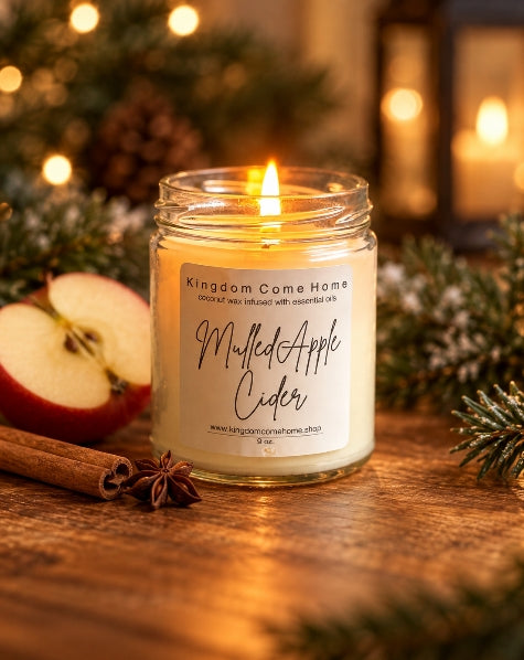 Mulled Apple Cider - The Clean Candle
