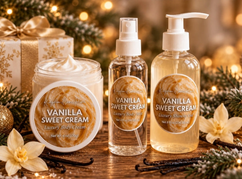 Vanilla Sweet Cream Luxury Bath Collection