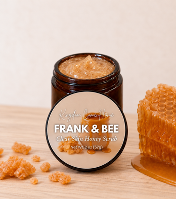 Frank + Bee Clear Honey Scrub