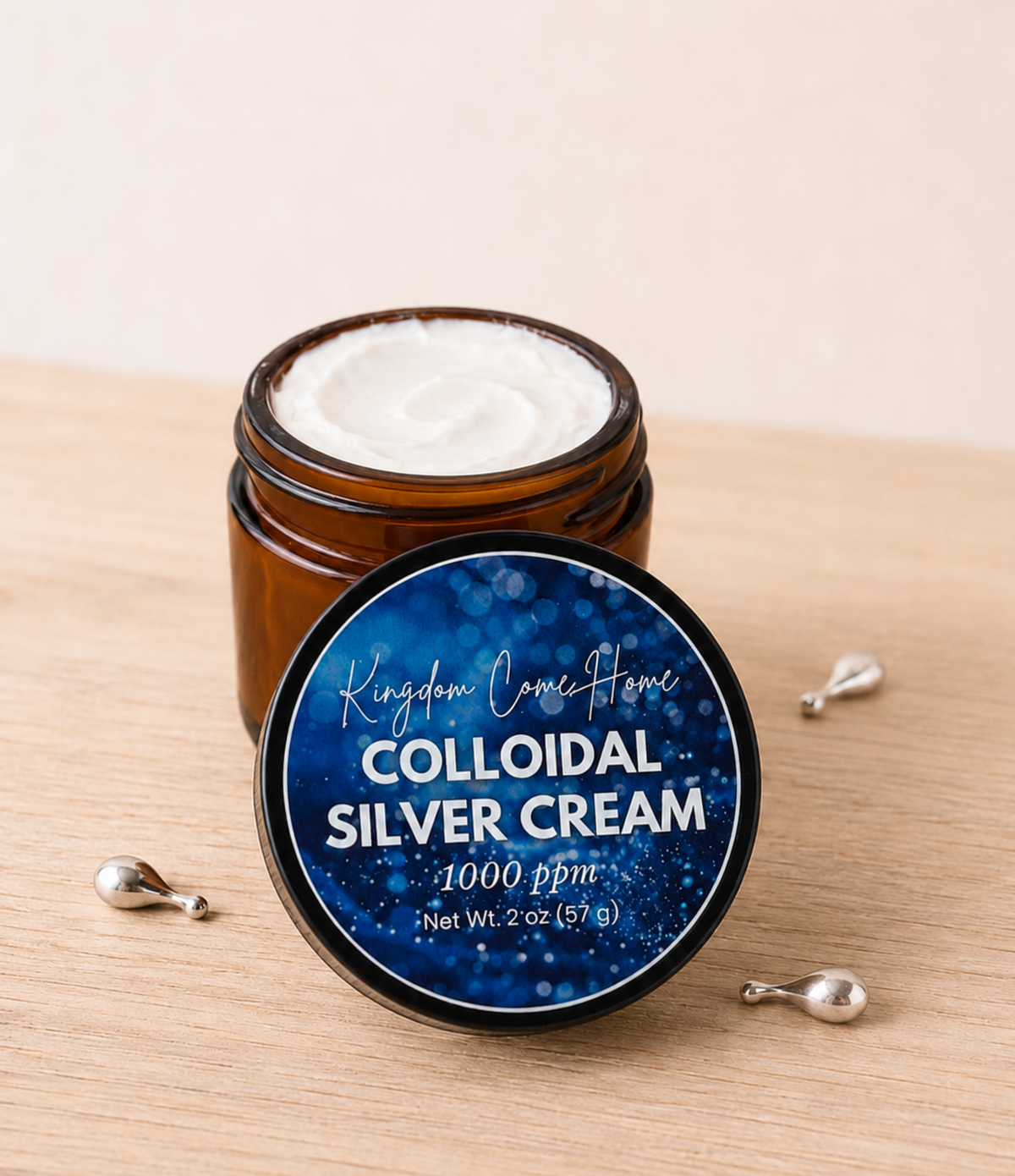 Colloidal Silver Cream - 1000 ppm