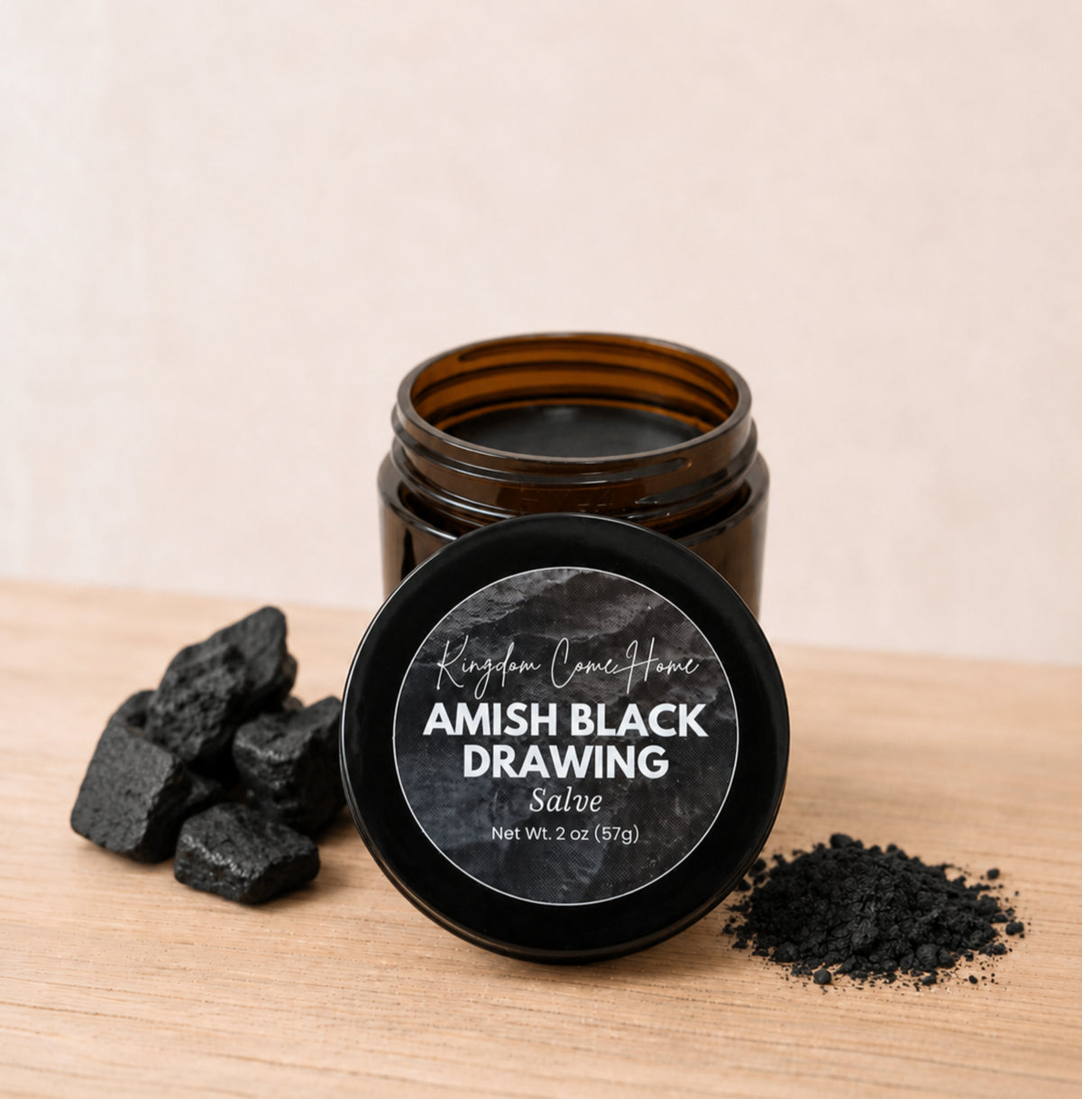 Amish Black Drawing Salve