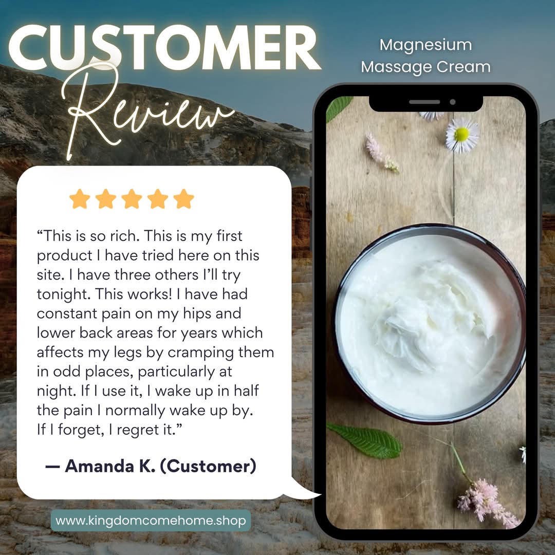 Magnesium Massage Cream