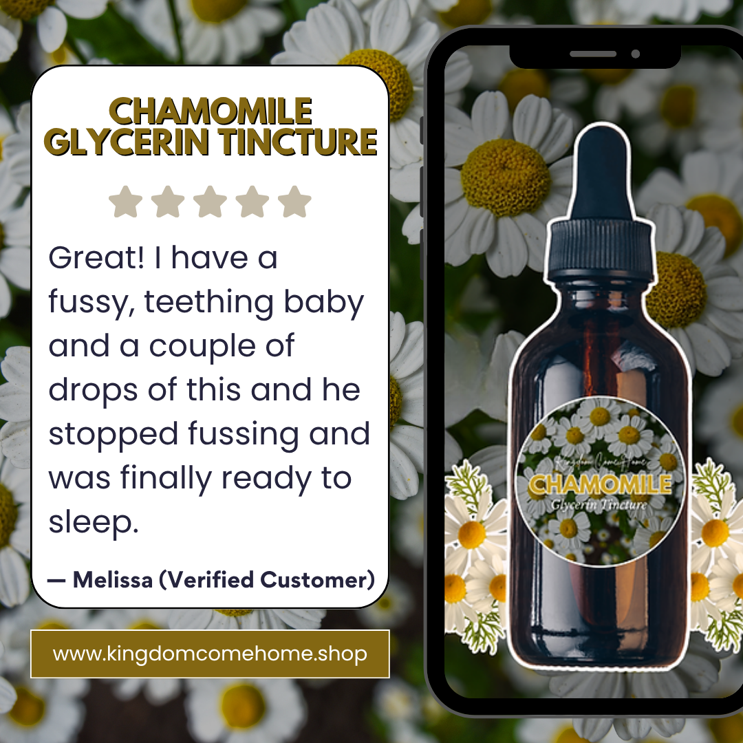 Chamomile - Glycerin Tincture